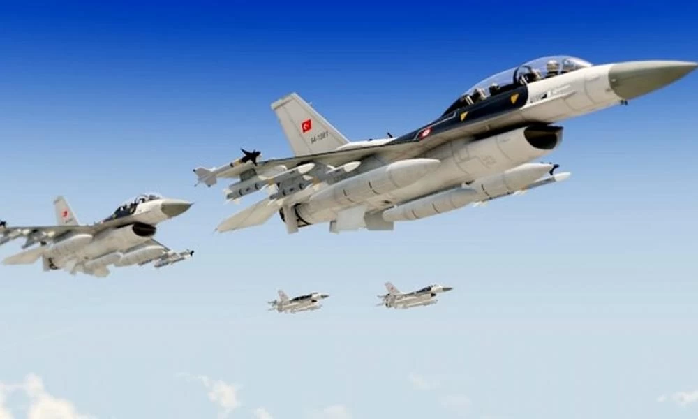 Τουρκικά μαχητικά πάνω απ' τους Ανθρωποφάγους